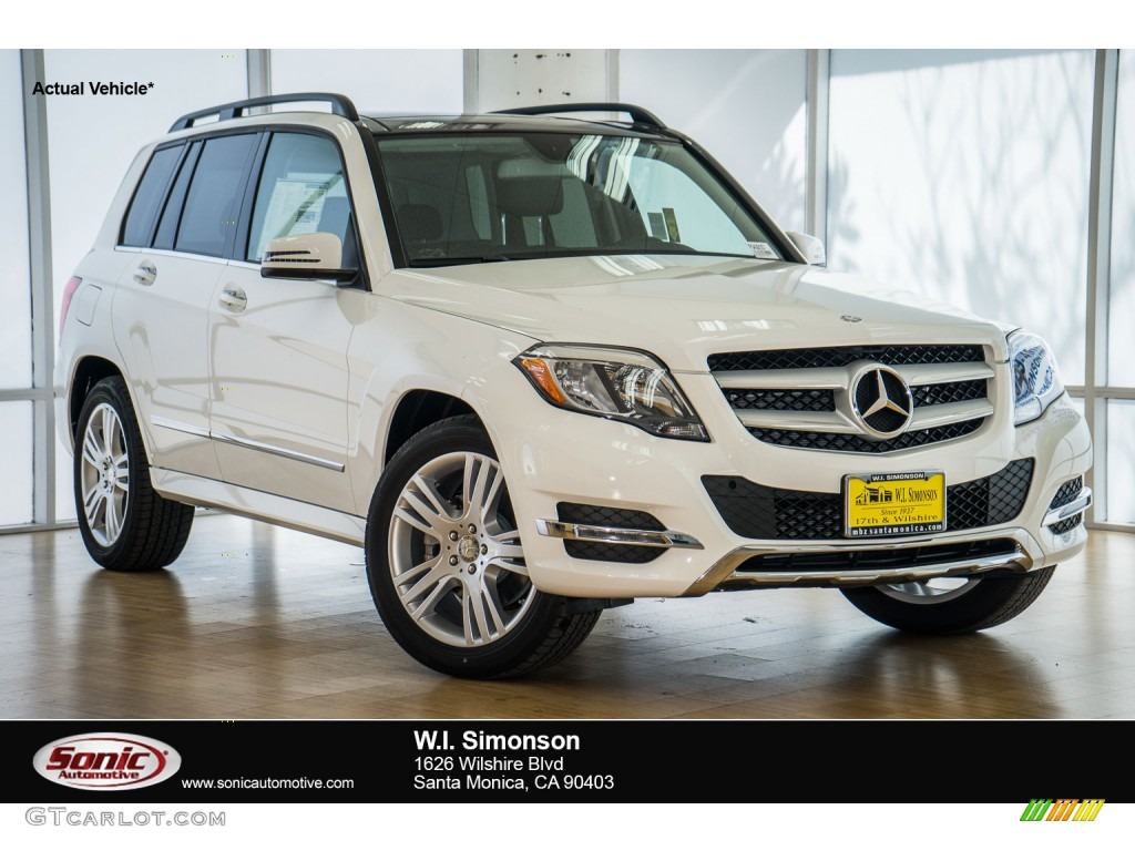 2015 GLK 350 - Polar White / Black photo #1