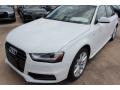 Ibis White - A4 2.0T Premium quattro Photo No. 3