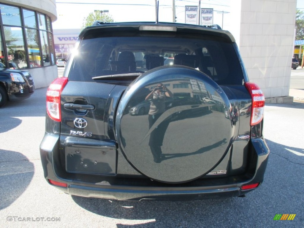 2011 RAV4 Limited 4WD - Black Forest Metallic / Sand Beige photo #6