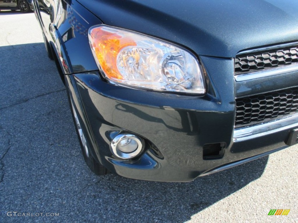 2011 RAV4 Limited 4WD - Black Forest Metallic / Sand Beige photo #11