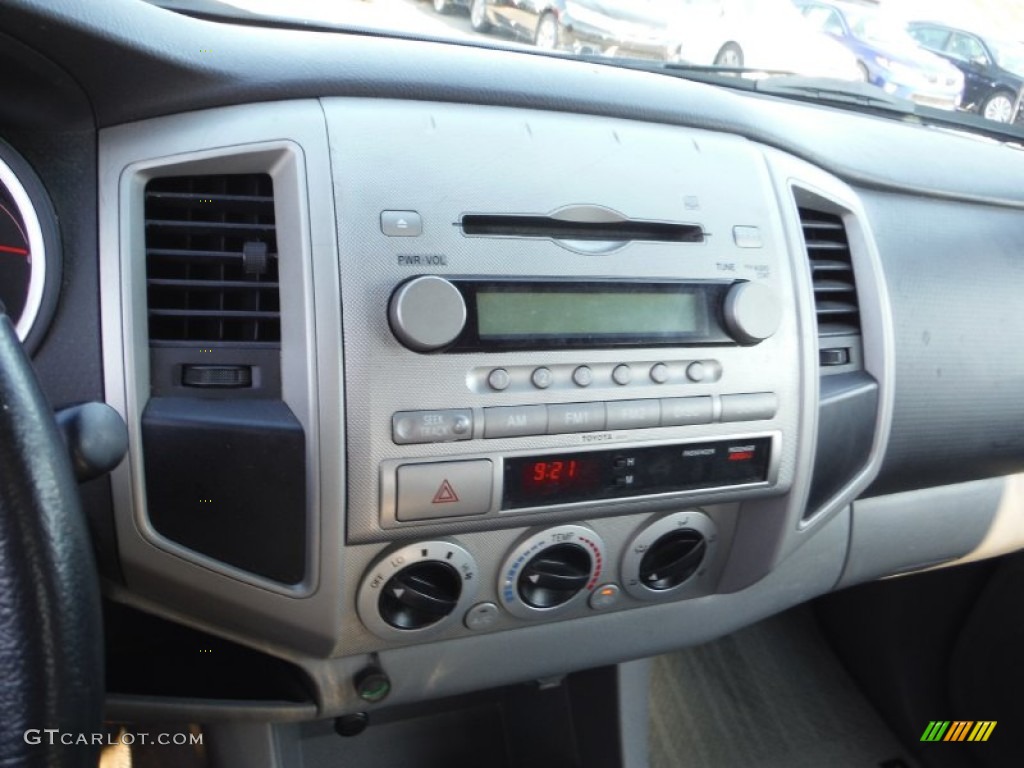 2008 Tacoma V6 SR5 PreRunner Double Cab - Indigo Ink Pearl / Graphite Gray photo #14