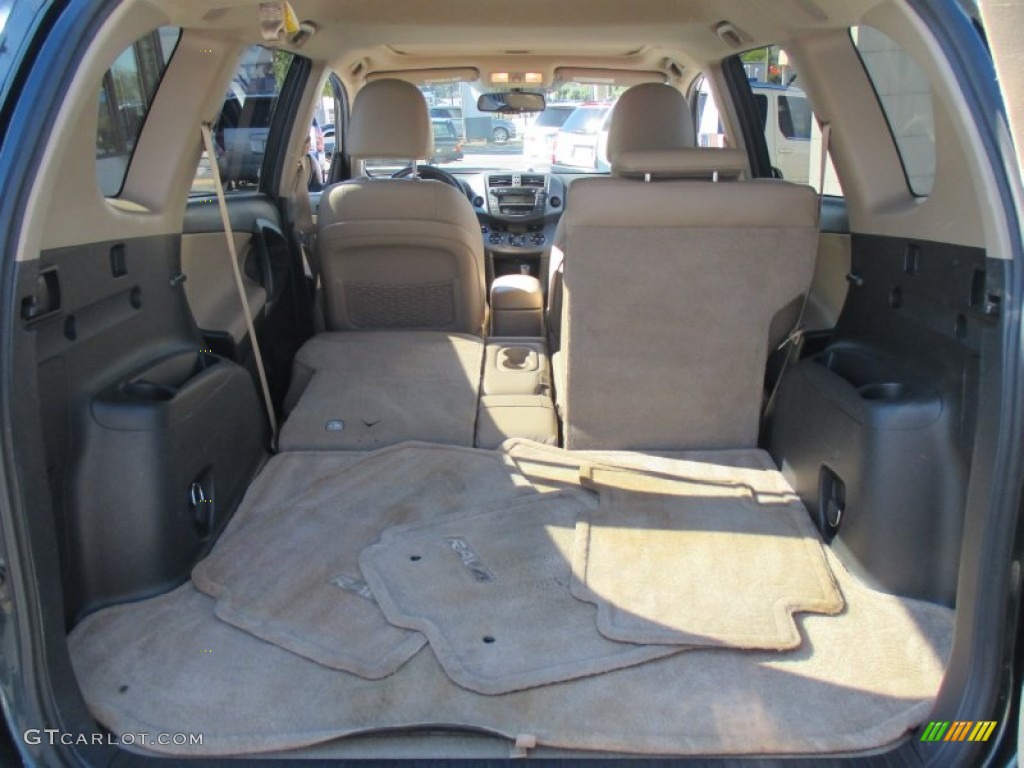 2011 RAV4 Limited 4WD - Black Forest Metallic / Sand Beige photo #25