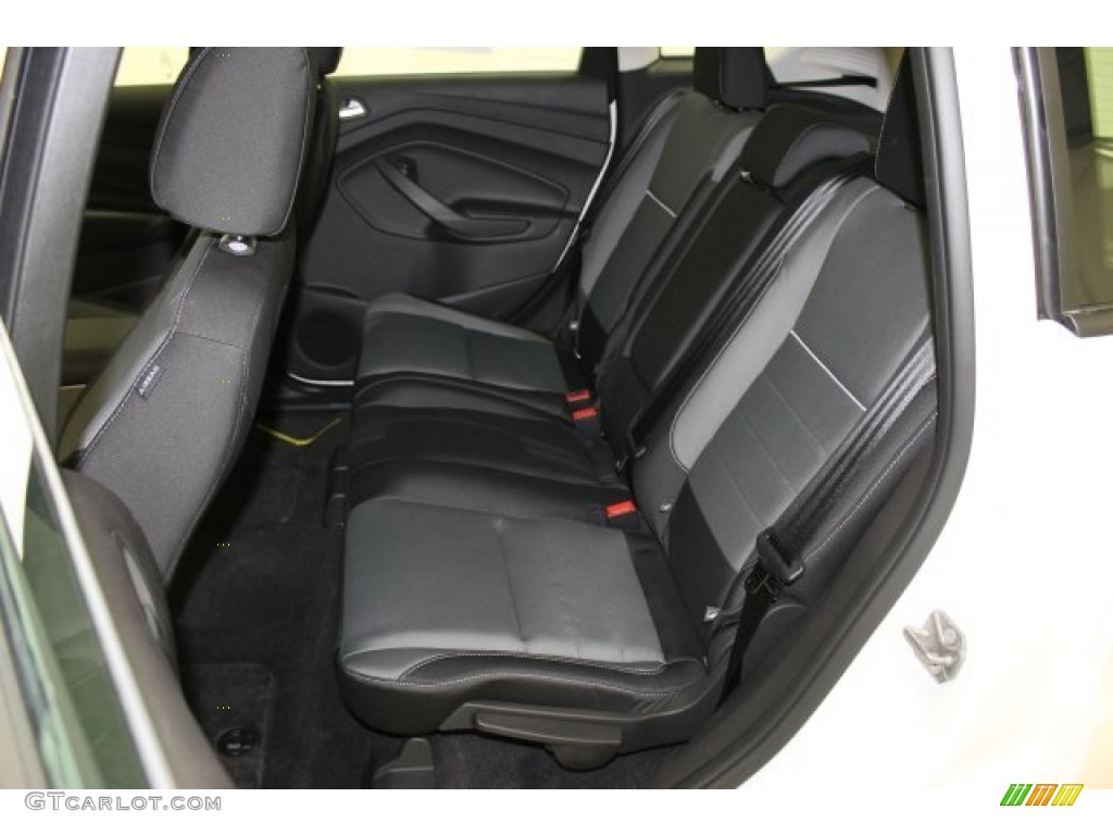 2015 C-Max Hybrid SE - White Platinum Tricoat / Charcoal Black photo #9