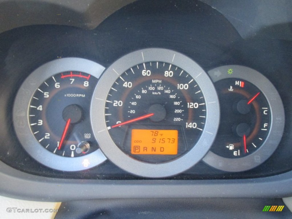 2011 RAV4 Limited 4WD - Black Forest Metallic / Sand Beige photo #37