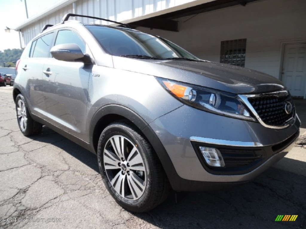 Mineral Silver 2016 Kia Sportage EX AWD Exterior Photo #107180954