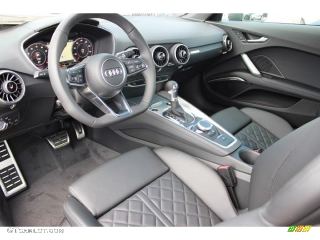 Black Interior 2016 Audi TT 2.0T quattro Coupe Photo #107180981