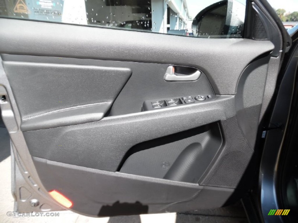 2016 Kia Sportage EX AWD Black Door Panel Photo #107181014