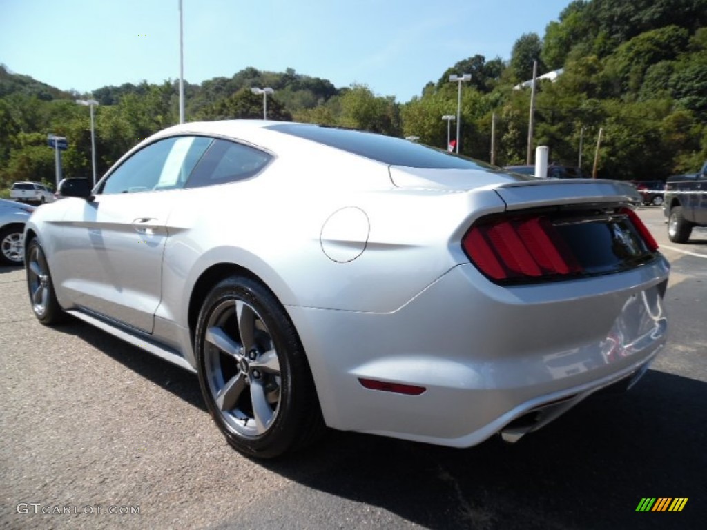 Ingot Silver Metallic 2016 Ford Mustang V6 Coupe Exterior Photo #107182288