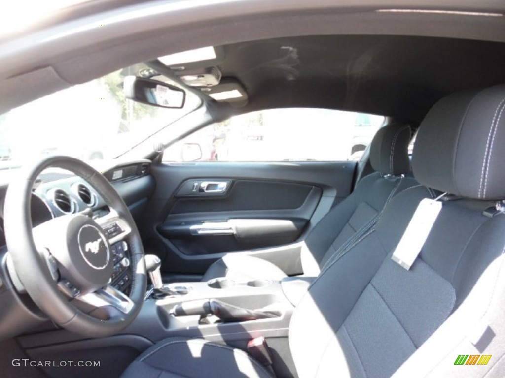 2016 Mustang V6 Coupe - Ingot Silver Metallic / Ebony photo #11