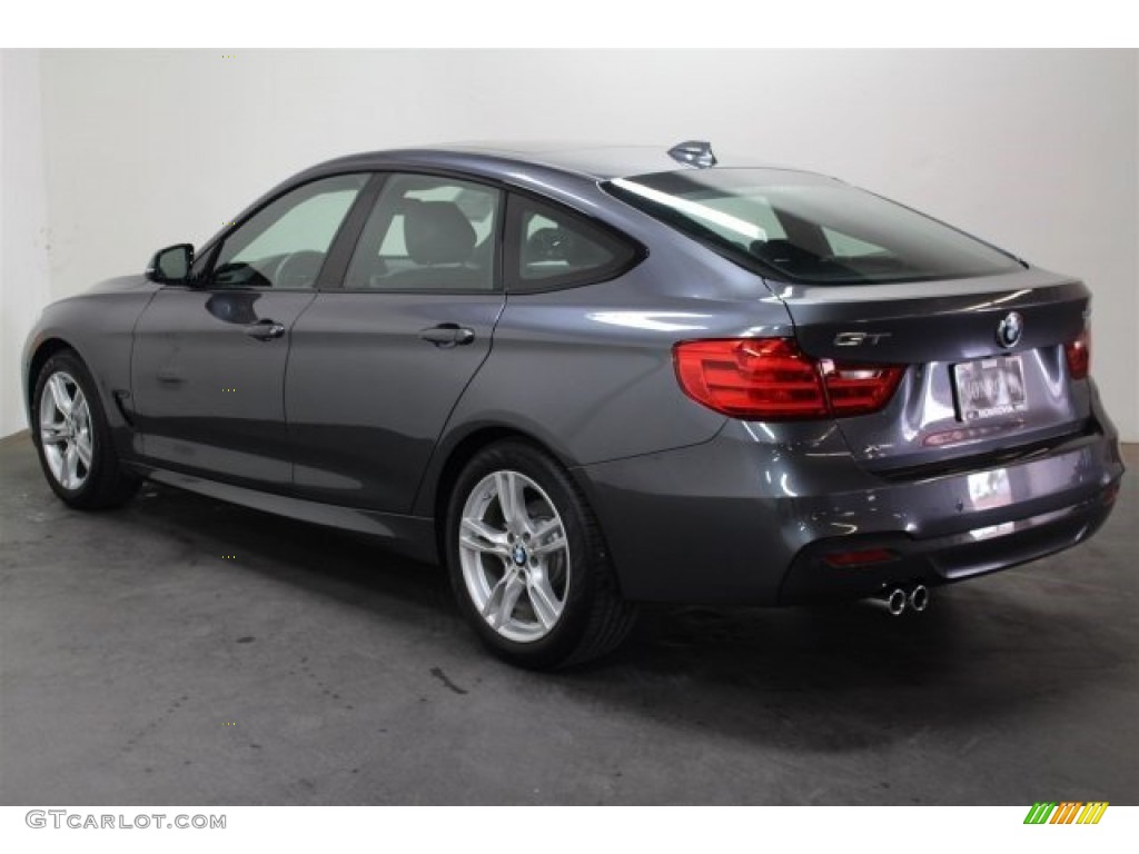 2015 3 Series 328i xDrive Gran Turismo - Mineral Grey Metallic / Black photo #4