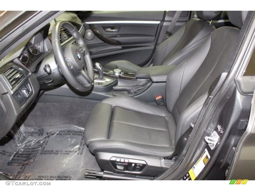 2015 3 Series 328i xDrive Gran Turismo - Mineral Grey Metallic / Black photo #13