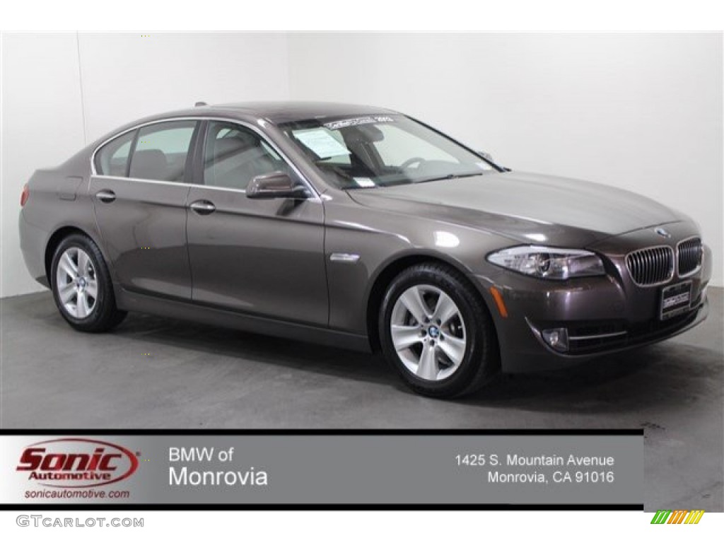 2013 5 Series 528i Sedan - Mojave Metallic / Cinnamon Brown photo #1