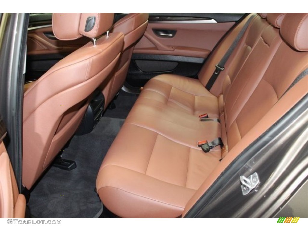 2013 5 Series 528i Sedan - Mojave Metallic / Cinnamon Brown photo #14