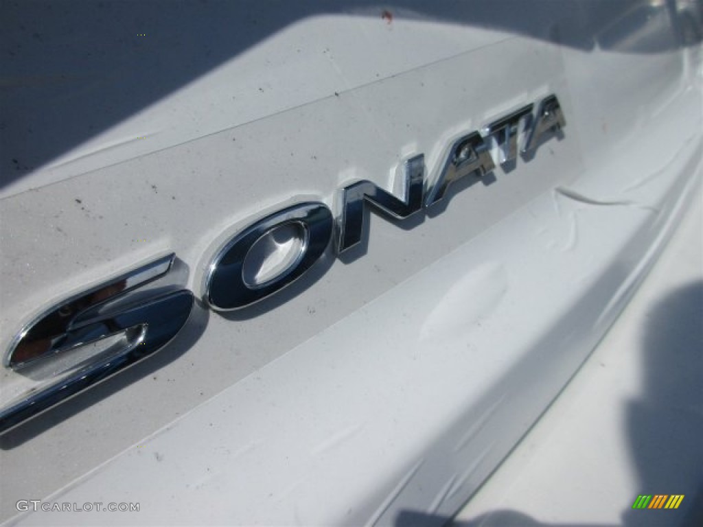 2016 Sonata Hybrid SE - Diamond White Pearl / Gray photo #5