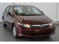 Crimson Pearl - Civic LX Sedan Photo No. 2