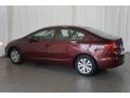 Crimson Pearl - Civic LX Sedan Photo No. 8