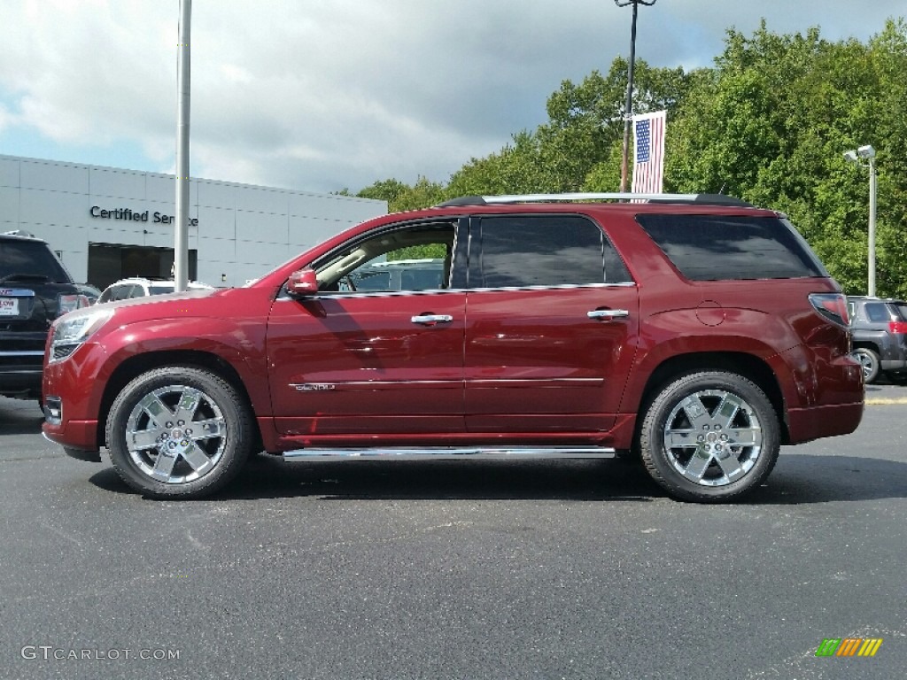 Crimson Red Tintcoat 2016 GMC Acadia Denali AWD Exterior Photo #107185385