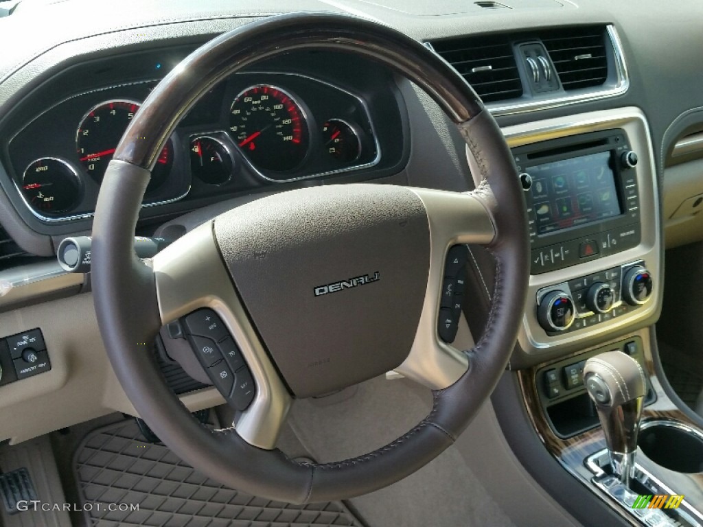2016 Acadia Denali AWD - Crimson Red Tintcoat / Cocoa Dune photo #7