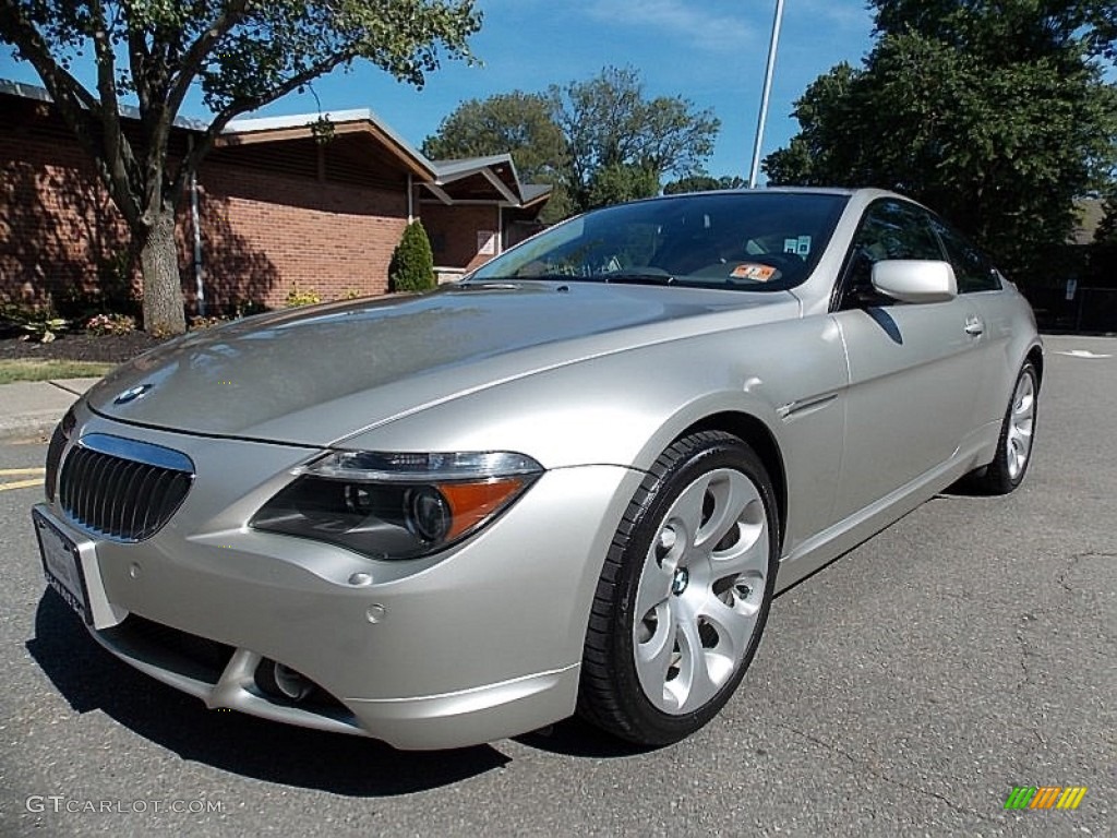 Mineral Silver Metallic BMW 6 Series