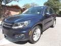 Night Blue Metallic 2012 Volkswagen Tiguan SE