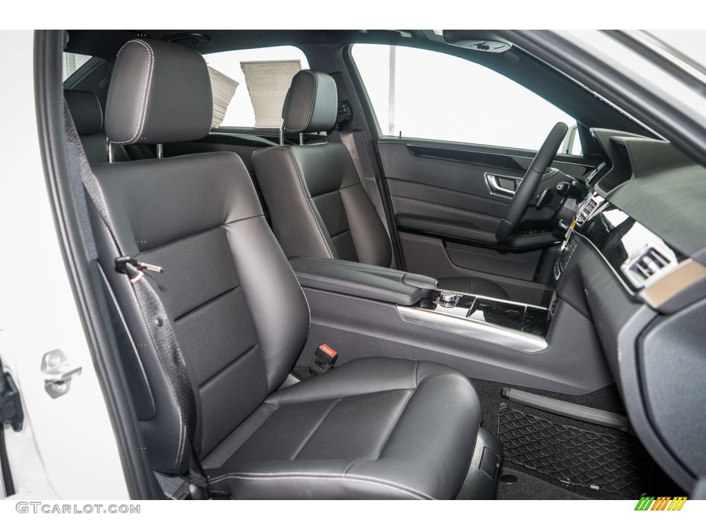 Black Interior 2016 Mercedes-Benz E 250 Bluetec Sedan Photo #107189441