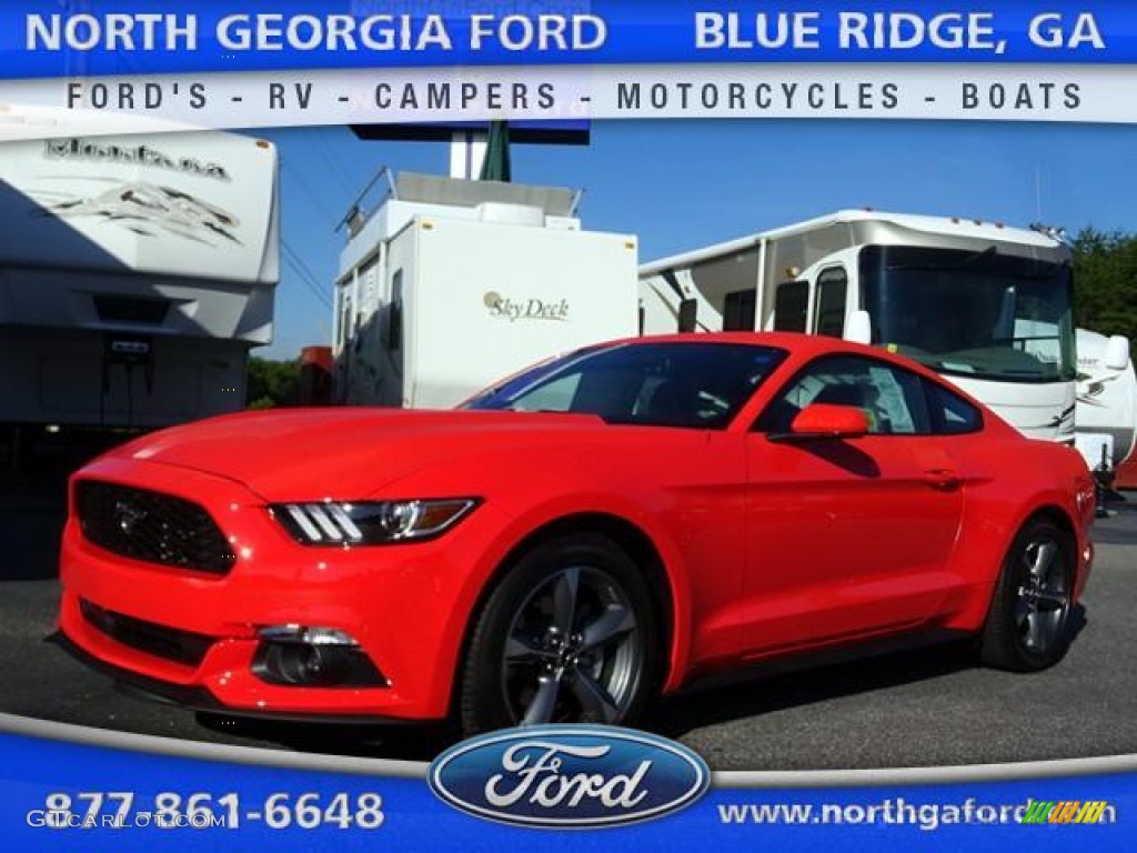 Competition Orange Ford Mustang