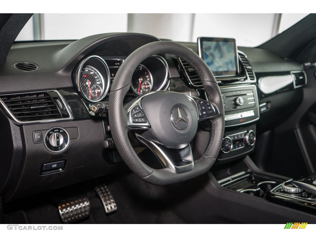2016 Mercedes-Benz GLE 350 Black Dashboard Photo #107189891
