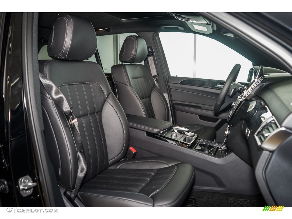 Black Interior 2016 Mercedes-Benz GLE 350 Photo #107190158