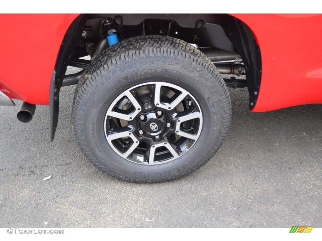 2016 Tundra SR5 Double Cab 4x4 - Radiant Red / Graphite photo #9