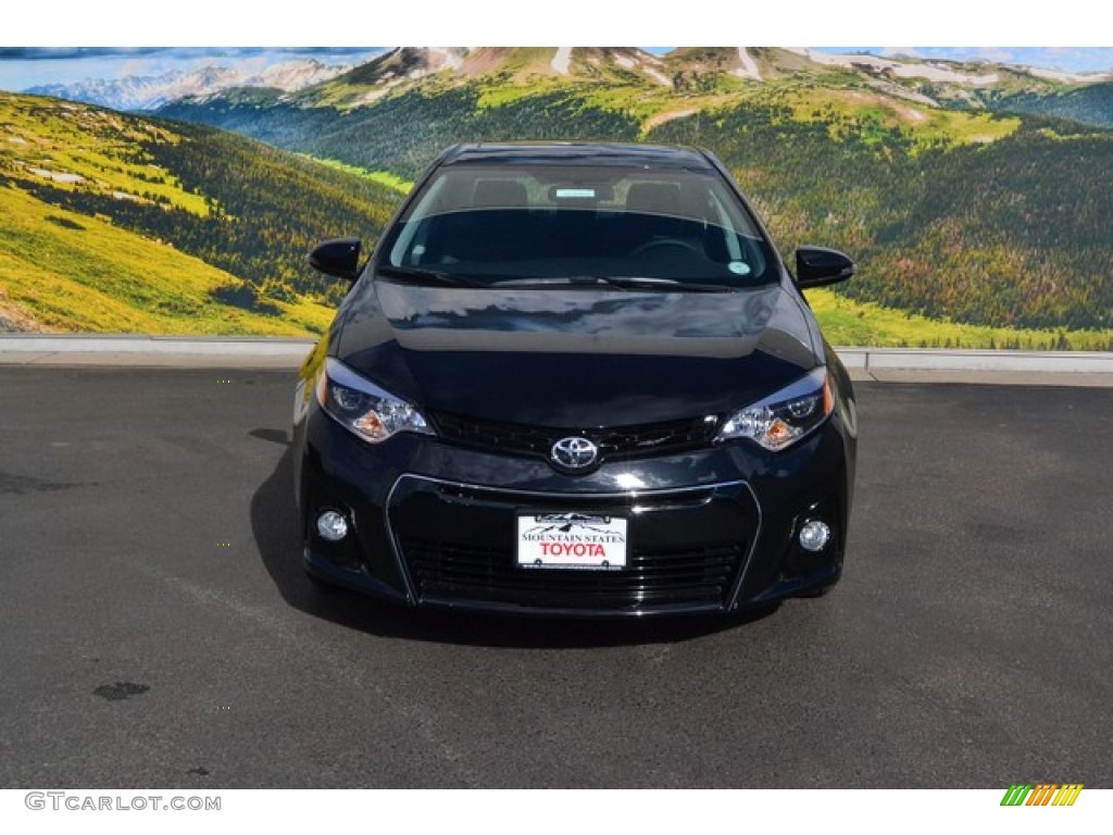 2016 Corolla S Special Edition - Black Sand Pearl / Black photo #2