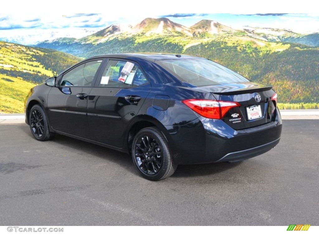 2016 Corolla S Special Edition - Black Sand Pearl / Black photo #3