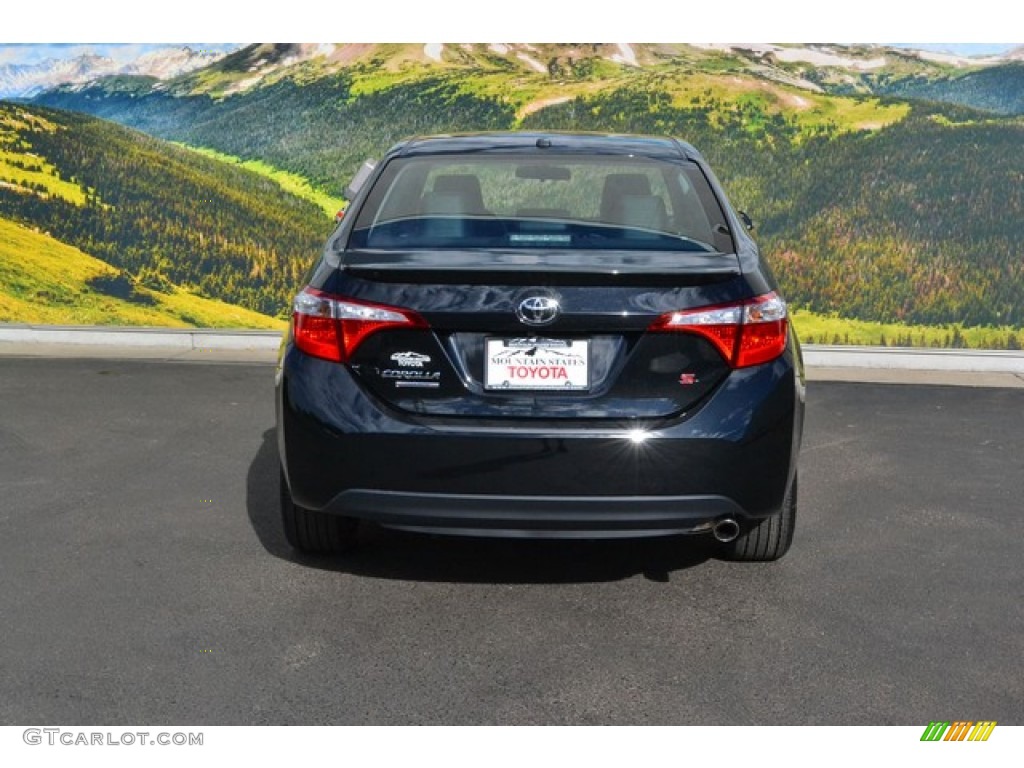 2016 Corolla S Special Edition - Black Sand Pearl / Black photo #4