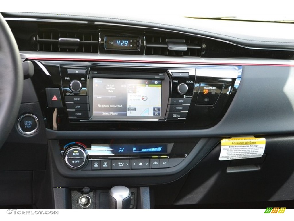2016 Corolla S Special Edition - Black Sand Pearl / Black photo #6