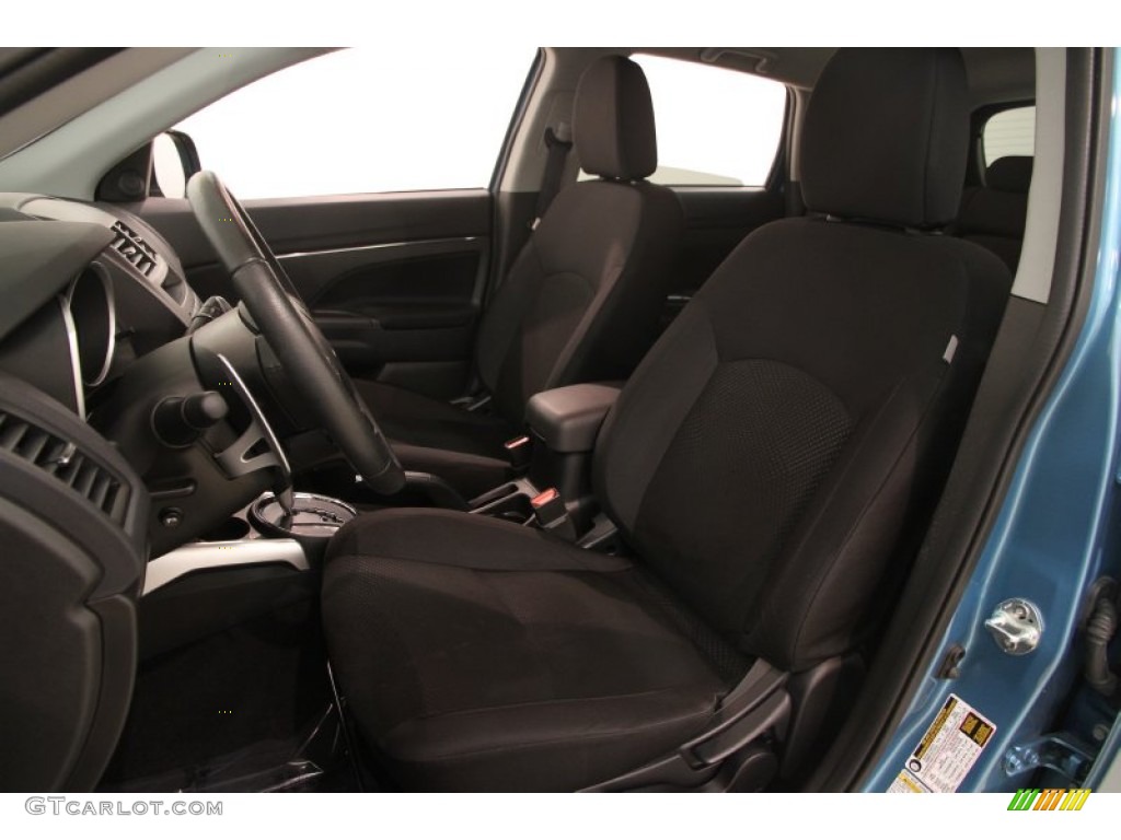 2013 Outlander Sport ES - Laguna Blue Metallic / Black photo #5