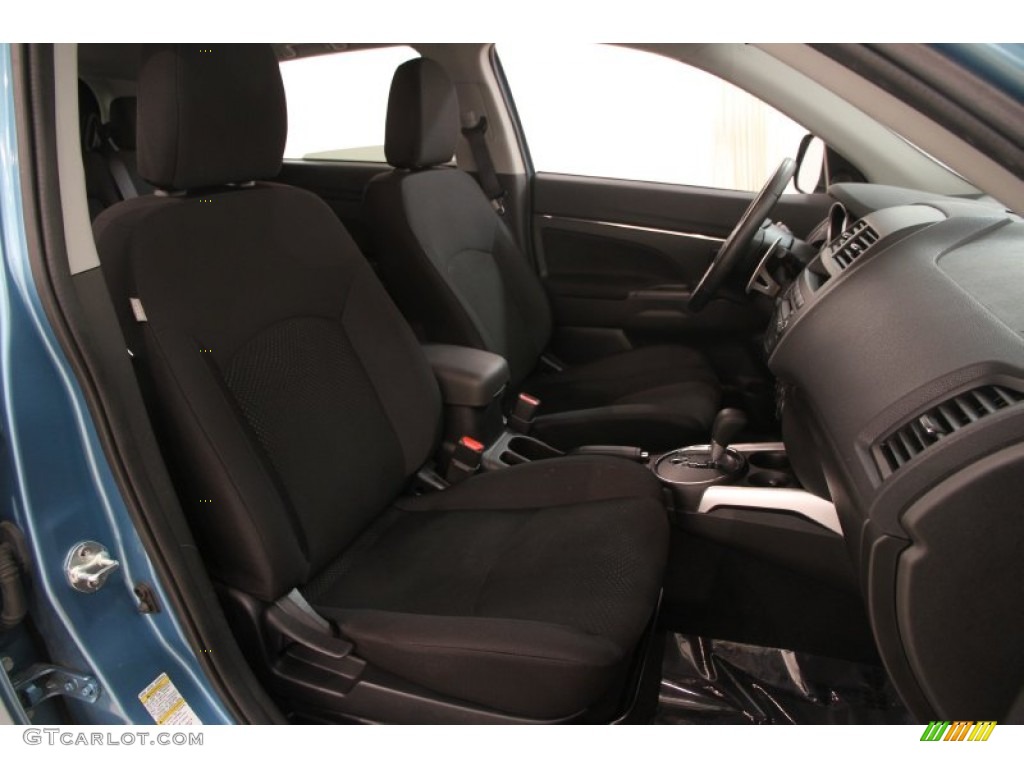 2013 Outlander Sport ES - Laguna Blue Metallic / Black photo #11