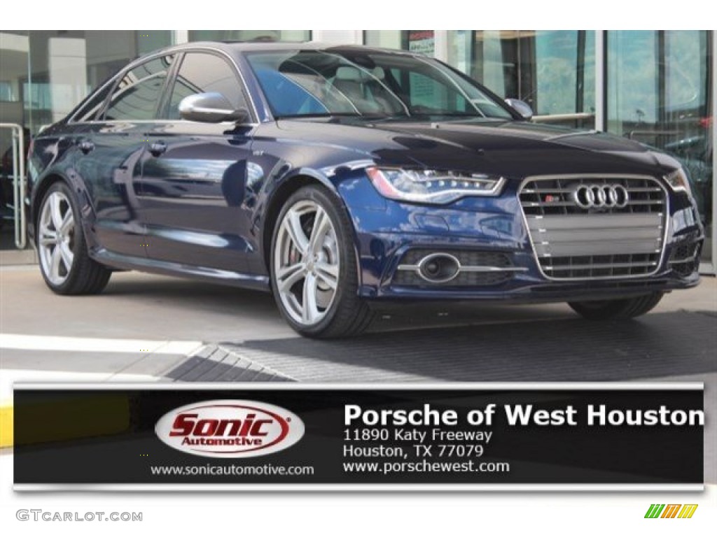 2013 S6 4.0 TFSI quattro Sedan - Moonlight Blue Metallic / Lunar Silver photo #1
