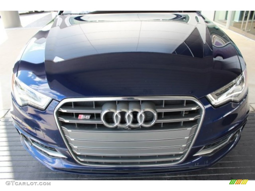2013 S6 4.0 TFSI quattro Sedan - Moonlight Blue Metallic / Lunar Silver photo #2