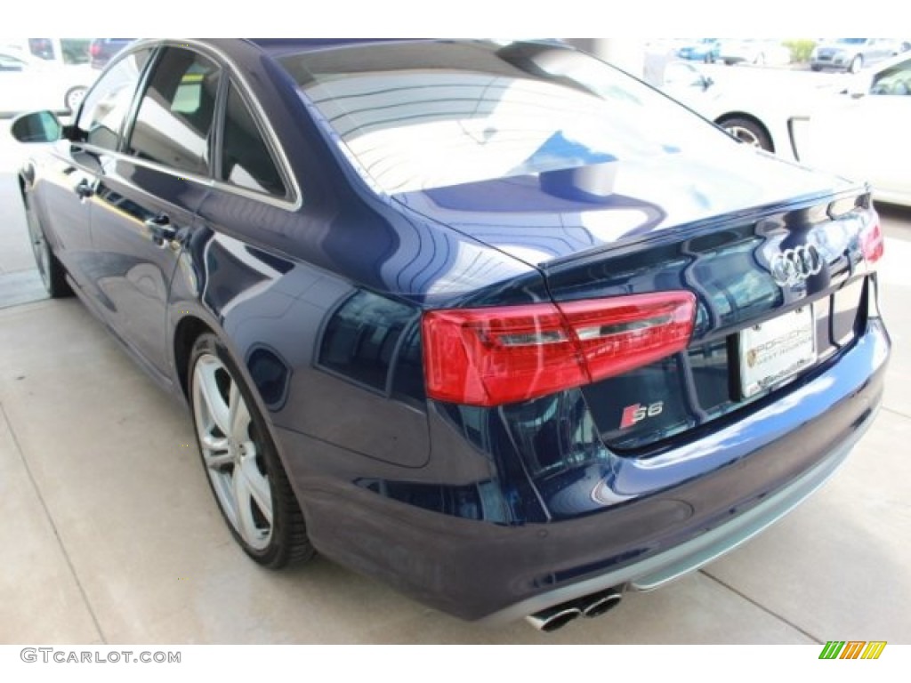 2013 S6 4.0 TFSI quattro Sedan - Moonlight Blue Metallic / Lunar Silver photo #7