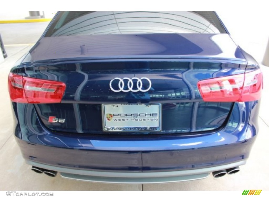 2013 S6 4.0 TFSI quattro Sedan - Moonlight Blue Metallic / Lunar Silver photo #8