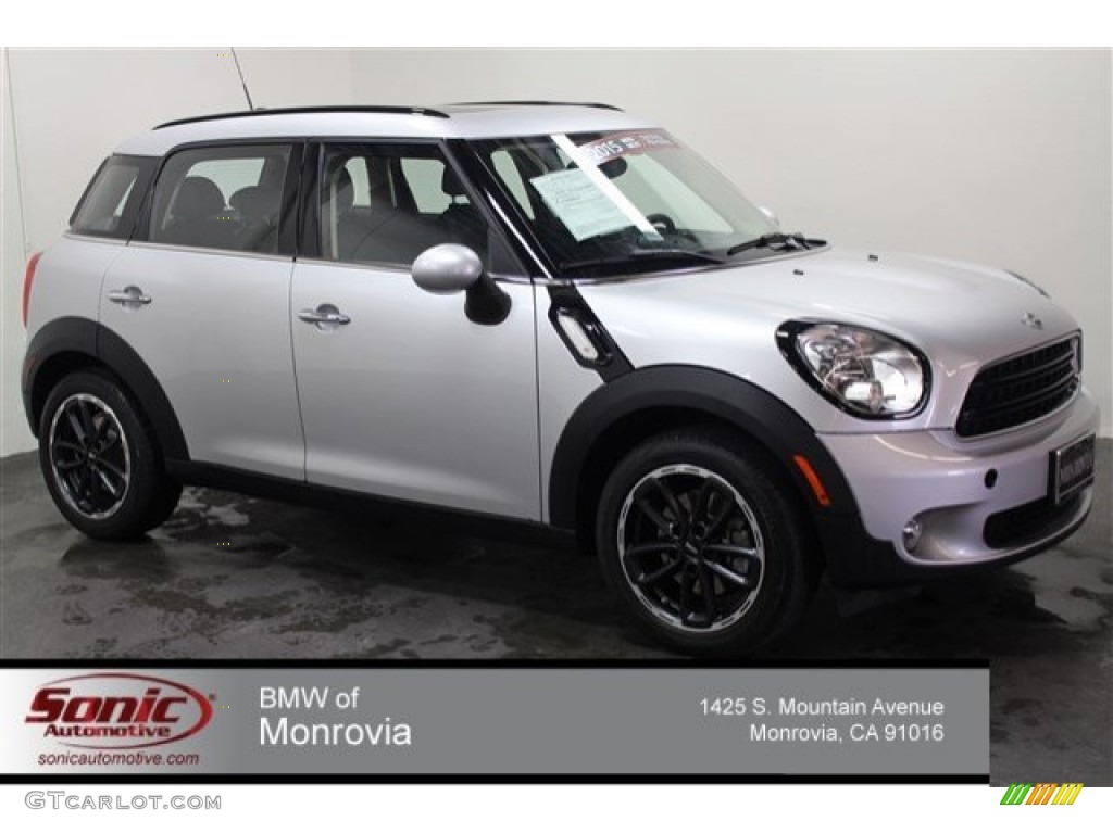 Crystal Silver Metallic Mini Countryman