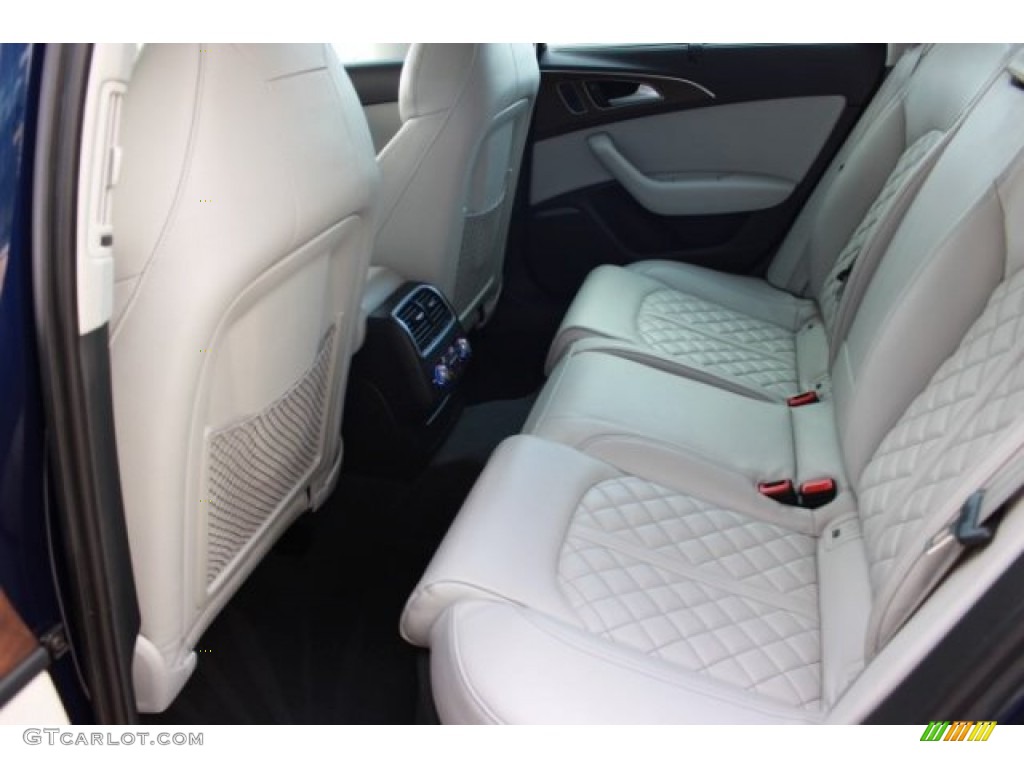 Lunar Silver Interior 2013 Audi S6 4.0 TFSI quattro Sedan Photo #107198036