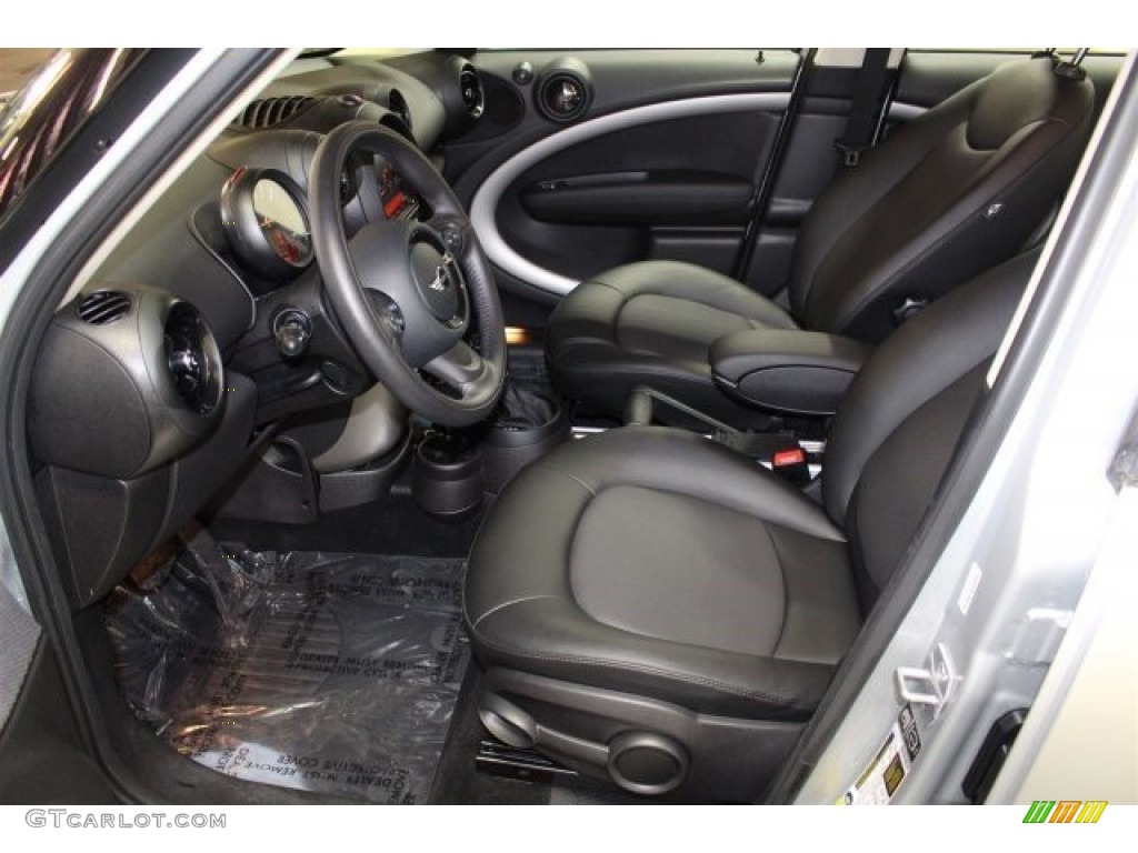 2015 Countryman Cooper - Crystal Silver Metallic / Carbon Black photo #14