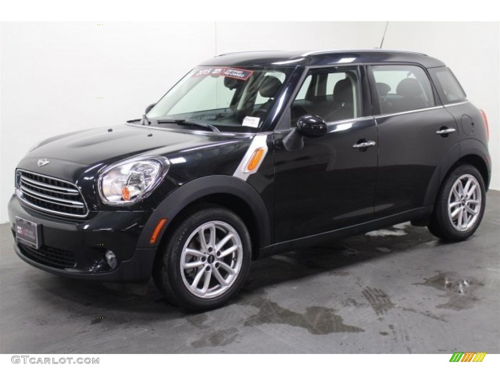 Absolute Black Metallic 2015 Mini Countryman Cooper Exterior Photo #107198252