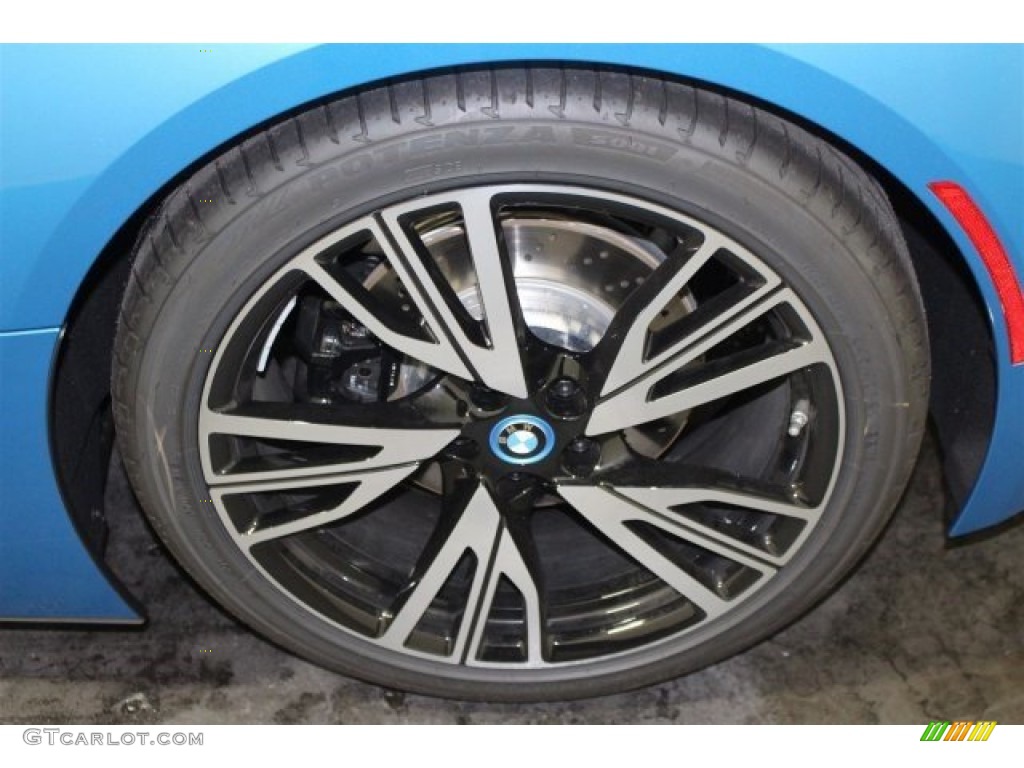 2015 i8 Pure Impulse World - Protonic Blue Metallic / Pure Impulse Carum Spice Grey photo #5