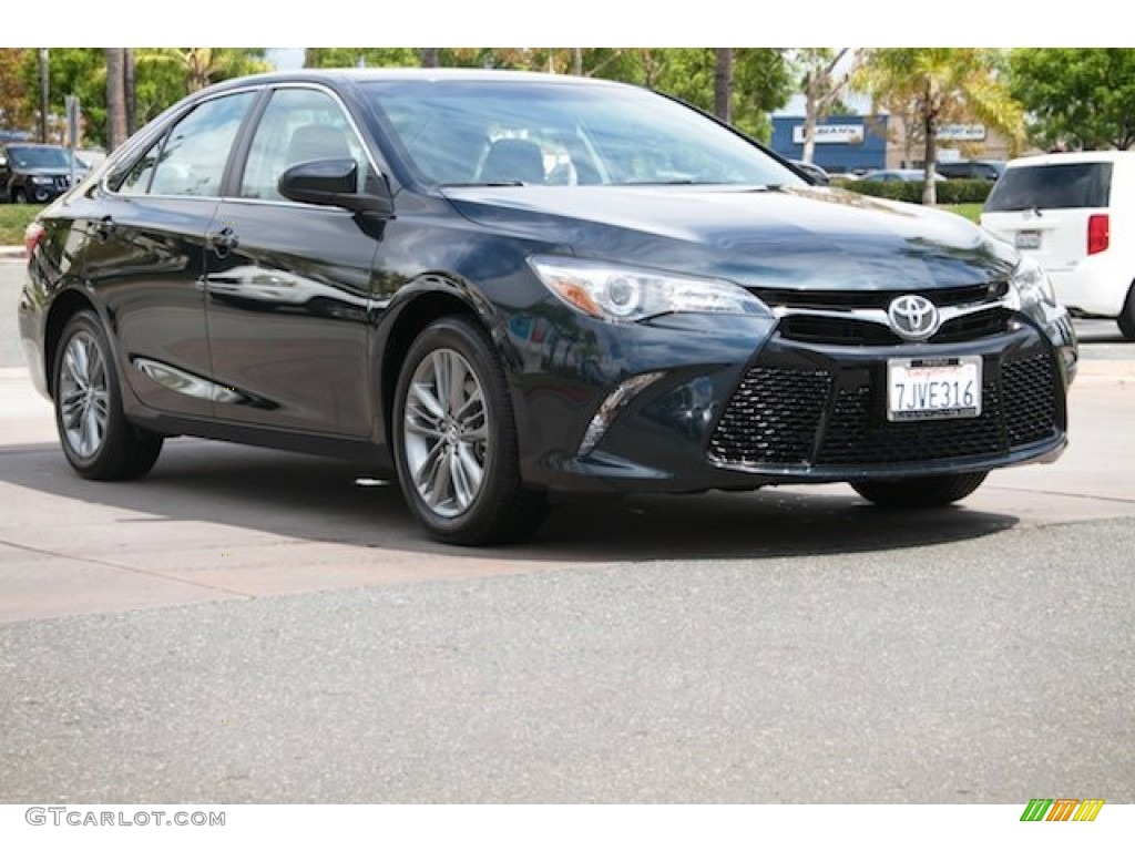 2015 Camry SE - Cosmic Gray Mica / Black photo #1