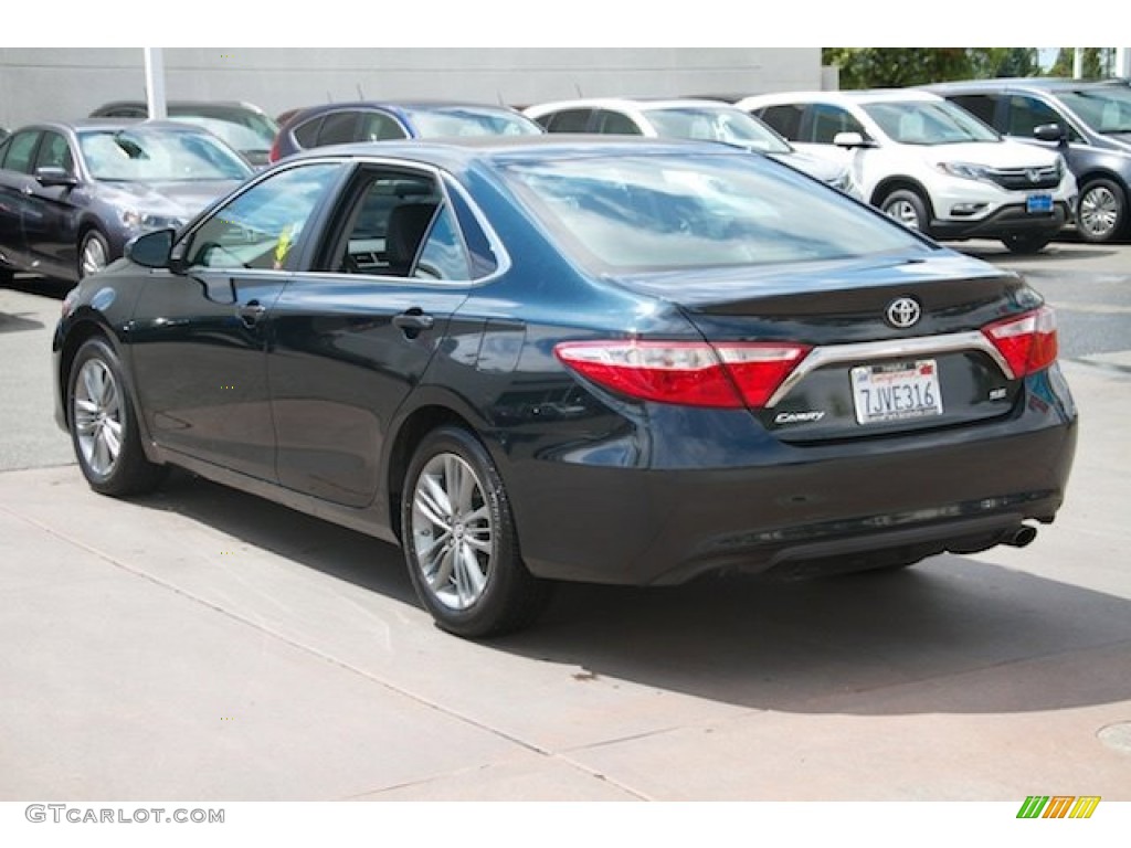 2015 Camry SE - Cosmic Gray Mica / Black photo #2