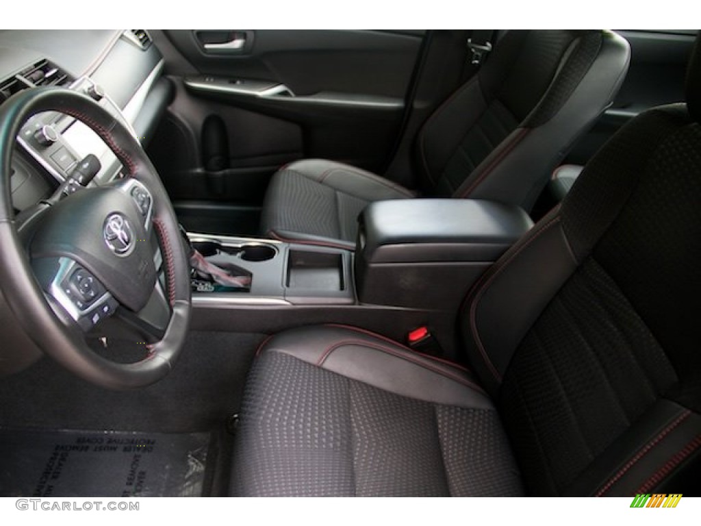 2015 Camry SE - Cosmic Gray Mica / Black photo #3