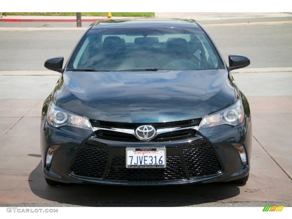 2015 Camry SE - Cosmic Gray Mica / Black photo #7