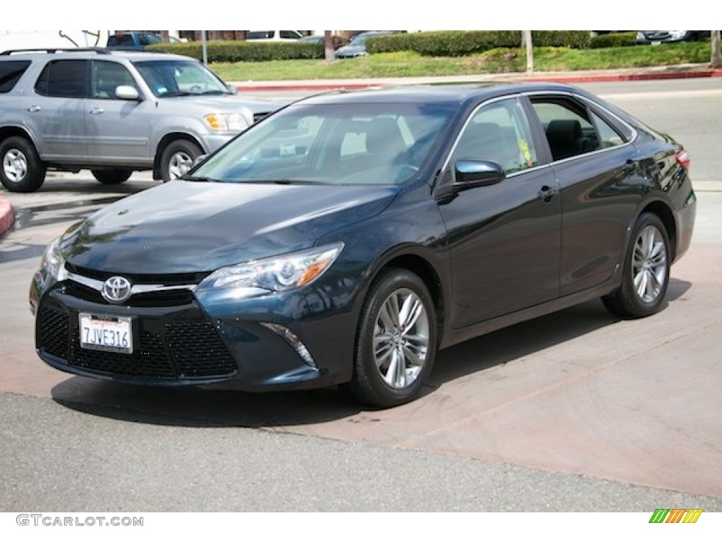 2015 Camry SE - Cosmic Gray Mica / Black photo #8