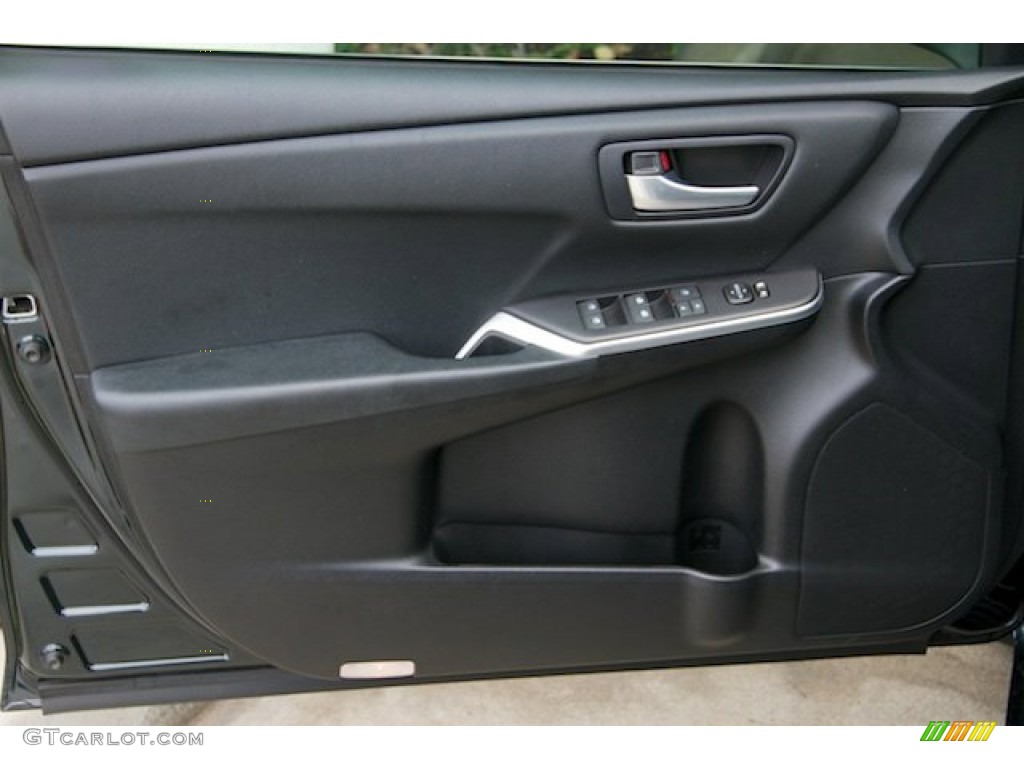 2015 Camry SE - Cosmic Gray Mica / Black photo #23